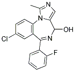 4-HYDROXYMIDAZOLAM Struktur