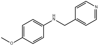 (4-METHOXY-PHENYL)-PYRIDIN-4-YLMETHYL-AMINE Struktur