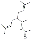 ACETIC ACID 1,5-DIMETHYL-2-(3-METHYL-BUT-2-ENYL)-HEX-4-ENYL ESTER Struktur