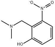 2-DIMETHYLAMINOMETHYL-3-NITRO-PHENOL Struktur