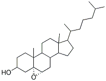 9-(1,5-DIMETHYLHEXYL)-9A,11B-DIMETHYLPERHYDROCYCLOPENTA[1,2]PHENANTHRO[8A,9-B]OXIREN-3-OL Struktur