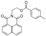 2-[1,3-DIOXO-1H-BENZO[DE]ISOQUINOLIN-2(3H)-YL]ETHYL 4-METHYLBENZENECARBOXYLATE Struktur