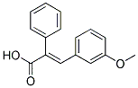 3-(3-METHOXY-PHENYL)-2-PHENYL-ACRYLIC ACID Struktur