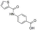 4-[(THIOPHENE-2-CARBONYL)-AMINO]-BENZOIC ACID Struktur