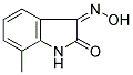 (3Z)-7-METHYL-1H-INDOLE-2,3-DIONE 3-OXIME Struktur