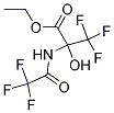 ETHYL 3,3,3-TRIFLUORO-2-HYDROXY-2-[(2,2,2-TRIFLUOROACETYL)AMINO]PROPANOATE Struktur