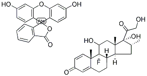 DEXAMETHASONE FLUORESCEIN Struktur