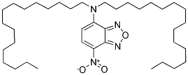 4-DIHEXADECYLAMINO-7-NITROBENZ-2-OXA-1,3-DIAZOLE Struktur