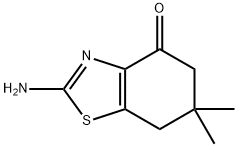 2-AMINO-6,6-DIMETHYL-6,7-DIHYDRO-5H-BENZOTHIAZOL-4-ONE Struktur