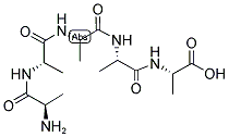 D-ALA-ALA-ALA-ALA-ALA Struktur