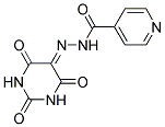 N'-(2,4,6-TRIOXOTETRAHYDROPYRIMIDIN-5(2H)-YLIDENE)ISONICOTINOHYDRAZIDE Struktur