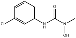 N'-(3-CHLOROPHENYL)-N-HYDROXY-N-METHYLUREA Struktur