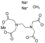 ETHYLENEDIAMINETETRAACETIC ACID, MANGANESE, DISODIUM SALT Struktur