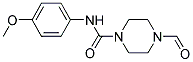 (4-FORMYLPIPERAZINYL)-N-(4-METHOXYPHENYL)FORMAMIDE Struktur