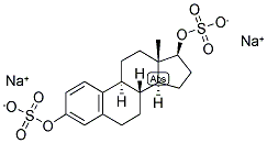 1,3,5(10)-ESTRATRIEN-3,17-BETA-DIOL DISULPHATE, DISODIUM SALT Struktur