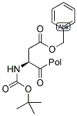 BOC-ASP(OBZL)-PAM RESIN Struktur