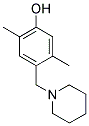 2,5-DIMETHYL-4-(PIPERIDIN-1-YLMETHYL)PHENOL Struktur