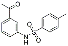 N-(3-ACETYLPHENYL)-4-METHYLBENZENESULFONAMIDE Struktur