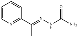 2-[(E)-1-(2-PYRIDINYL)ETHYLIDENE]-1-HYDRAZINECARBOXAMIDE Struktur