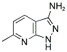 6-METHYL-1H-PYRAZOLO[3,4-B]PYRIDIN-3-YLAMINE Struktur