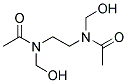 N-(2-[ACETYL(HYDROXYMETHYL)AMINO]ETHYL)-N-(HYDROXYMETHYL)ACETAMIDE Struktur