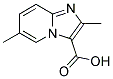 2,6-DIMETHYLIMIDAZO[1,2-A]PYRIDINE-3-CARBOXYLIC ACID Struktur