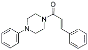 3-PHENYL-1-(4-PHENYLPIPERAZINYL)PROP-2-EN-1-ONE Structure