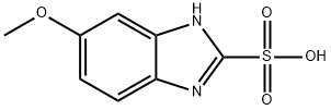 5-METHOXY-1H-BENZIMIDAZOLE-2-SULFONIC ACID Struktur