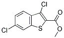 METHYL 3,6-DICHLOROBENZO[B]THIOPHENE-2-CARBOXYLATE Struktur