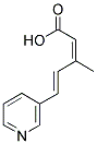 3-METHYL-5-PYRIDIN-3-YL-PENTA-2,4-DIENOIC ACID Struktur