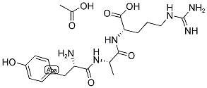 L-TYR-ALA-ARG CH3COOH Struktur