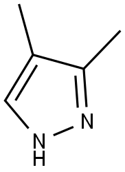 3,4-DIMETHYL-1H-PYRAZOLE Struktur