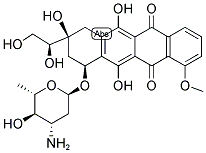 EPIRUBICINOL Struktur