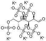 GLUCOSE PENTASULFATE, POTASSIUM SALT Struktur