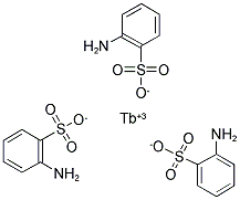 TERBIUM ANILINE-2-SULFONATE Struktur