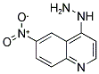 4-HYDRAZINO-6-NITROQUINOLINE Struktur