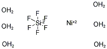 NICKEL HEXAFLUOROSILICATE, HEXAHYDRATE Struktur