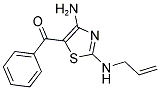 [2-(ALLYLAMINO)-4-AMINO-1,3-THIAZOL-5-YL](PHENYL)METHANONE Struktur