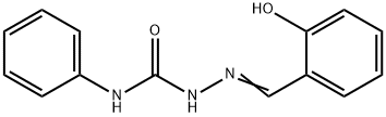 2-[(E)-(2-HYDROXYPHENYL)METHYLIDENE]-N-PHENYL-1-HYDRAZINECARBOXAMIDE Struktur