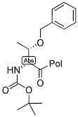 BOC-D-THR(BZL)-PAM RESIN Struktur