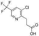 3-[3-CHLORO-5-(TRIFLUOROMETHYL)-2-PYRIDINYL]PROPANOIC ACID Struktur