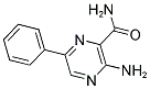 3-AMINO-6-PHENYL-2-PYRAZINECARBOXAMIDE Struktur