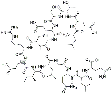 GAG P17 MA (51-65) Struktur