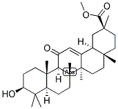 18-ALPHA-GLYCYRRHETINIC ACID METHYL ESTER Struktur