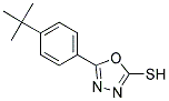 5-(4-TERT-BUTYLPHENYL)-1,3,4-OXADIAZOLE-2-THIOL Struktur