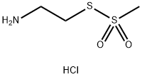 2-AMinoethyl Methanethiosulfonate Hydrochloride Struktur