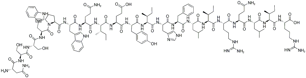 ASN-SER-SER-TRP-PRO-TRP-GLN-ILE-GLU-TYR-ILE-HIS-PHE-LEU-ILE-ARG-GLN-LEU-ILE-ARG Struktur