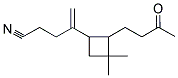 4-[3,3-DIMETHYL-2-(3-OXOBUTYL)CYCLOBUTYL]PENT-4-ENENITRILE Struktur