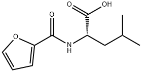 N-(2-FUROYL)LEUCINE Struktur