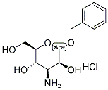 BENZYL 3-AMINO-3-DEOXY-A-D-MANNOPYRANOSIDE, HYDROCHLORIDE Struktur